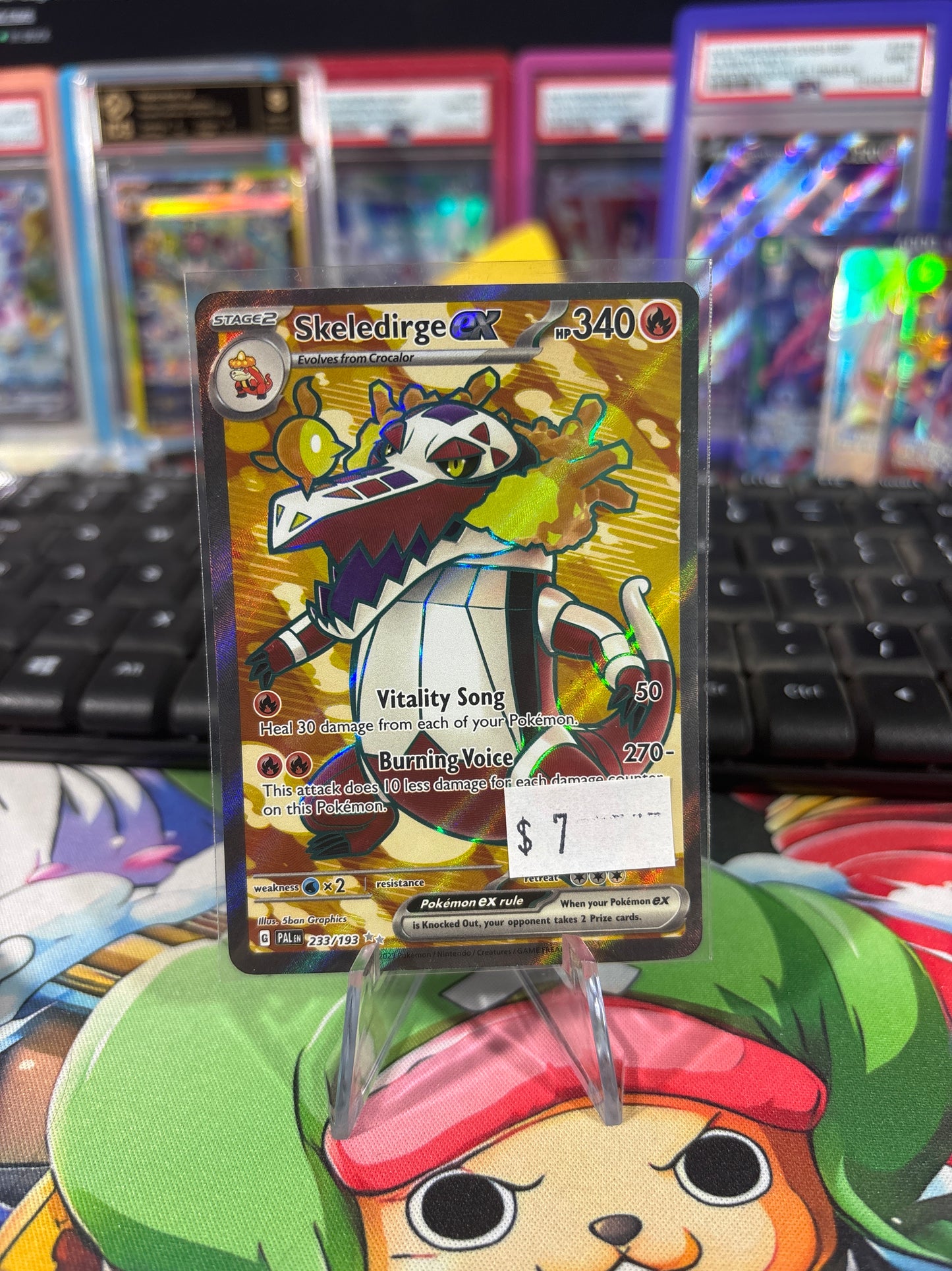Skeledirge EX - 233/193 - Full Art - Paldea Evolved - NM