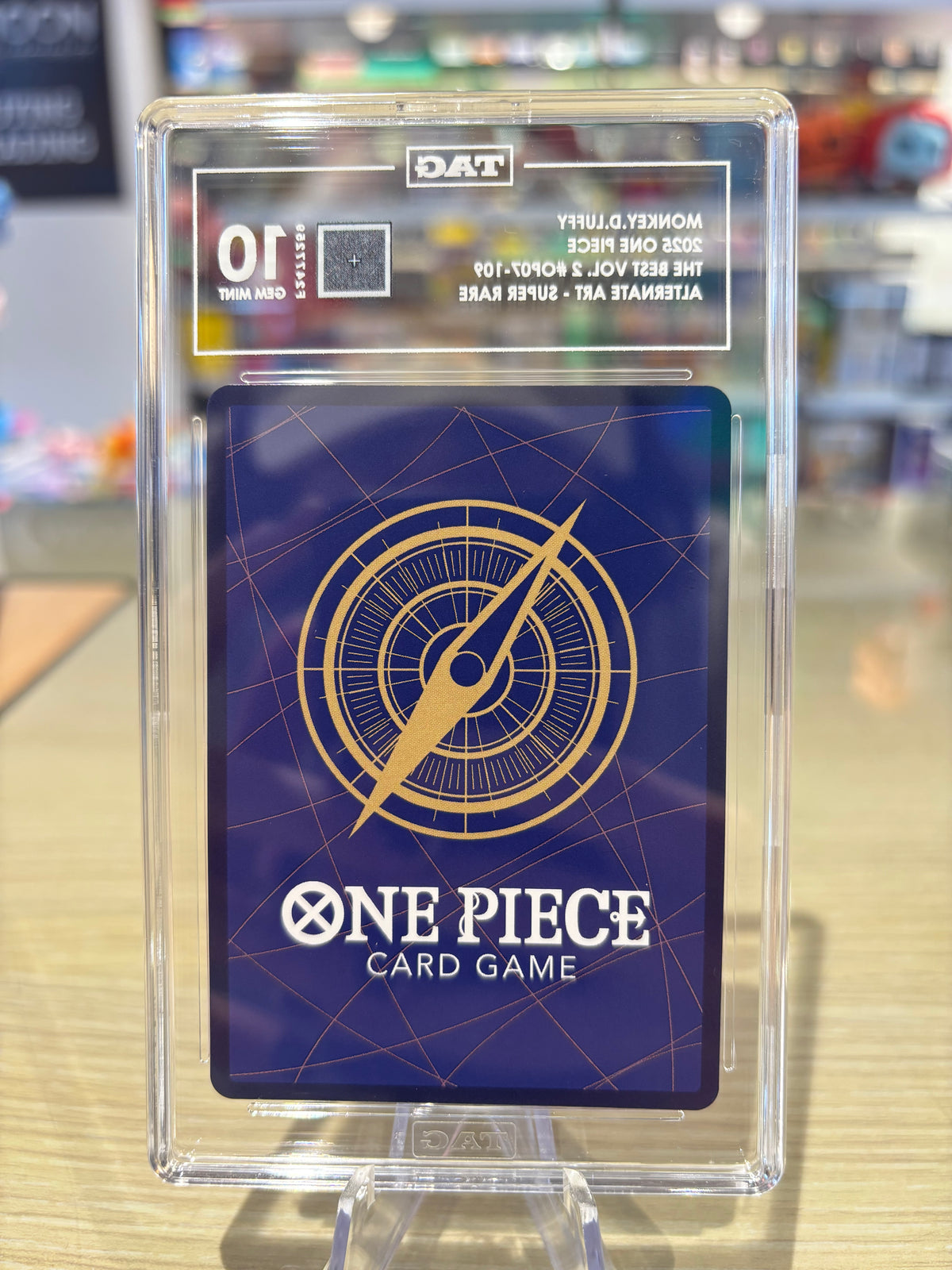 TAG 10 - Monkey D. Luffy - OP07-109 - The Best Volume 2