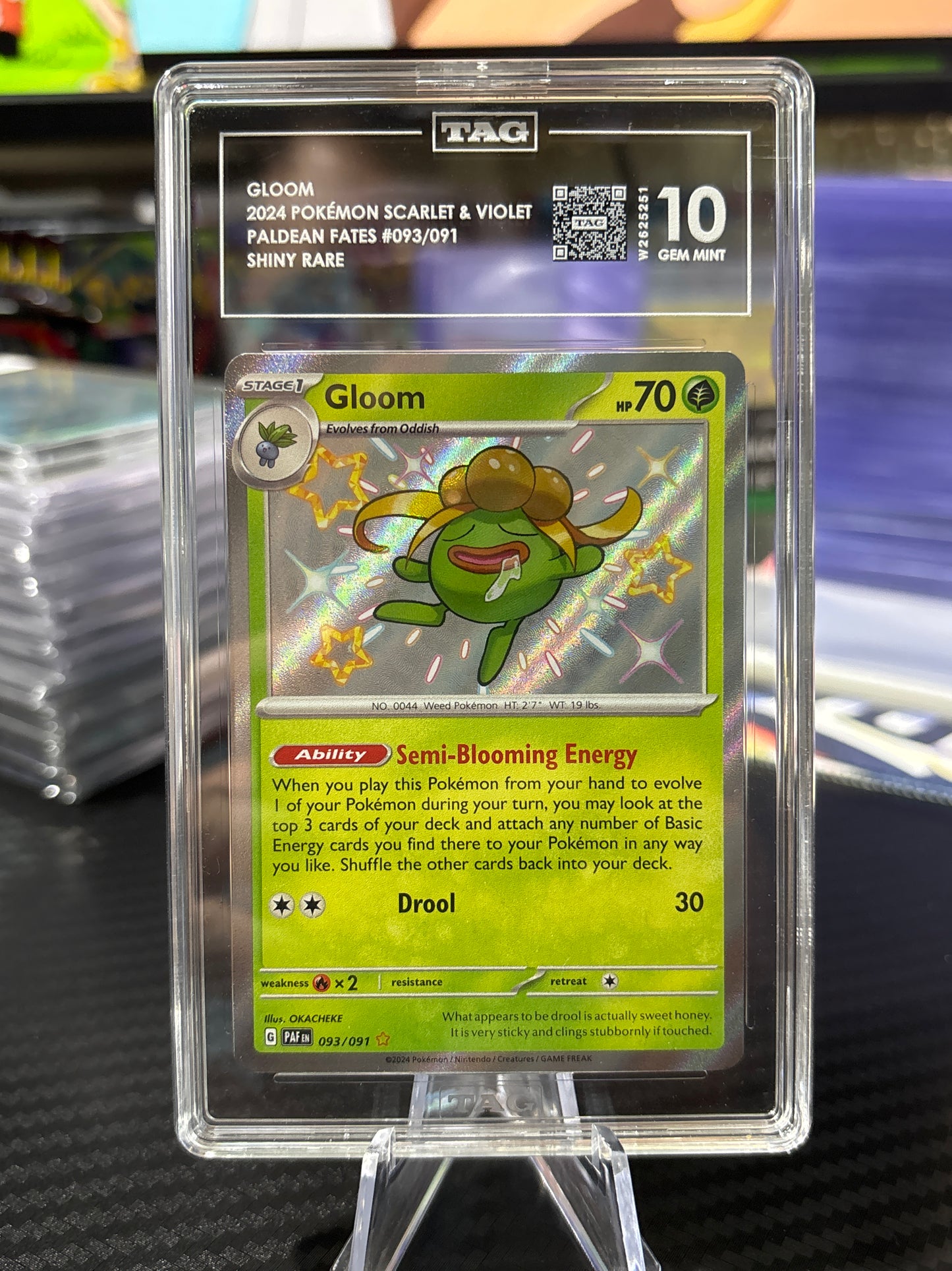 Gloom - 094/091 - Paldean Fates - TAG 10