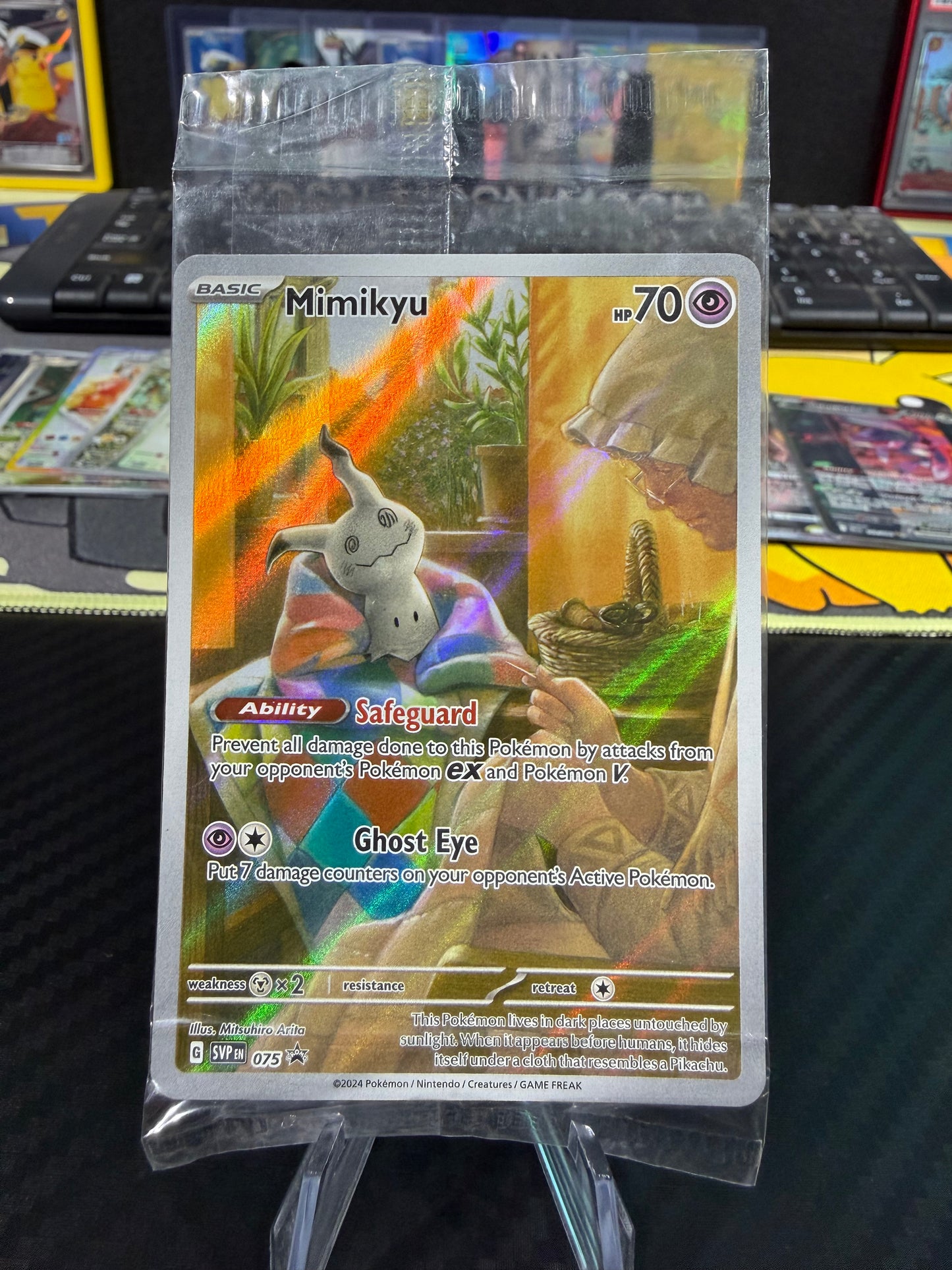 Mimikyu - Black Star Promo - 075 - Scarlet & Violet (Sealed)