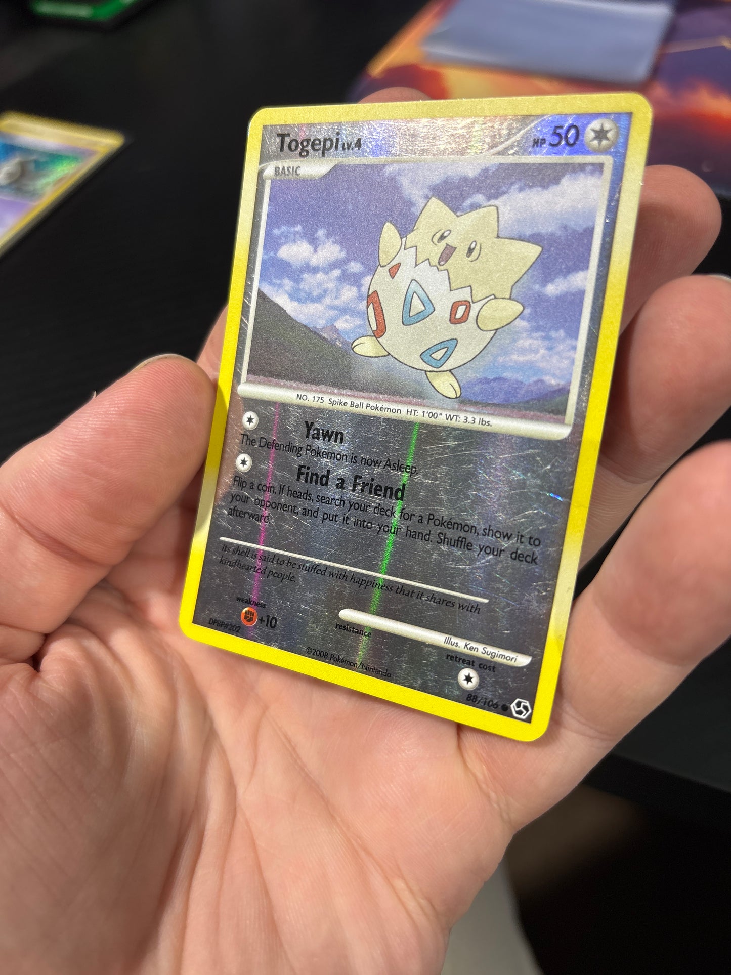 Togepi #88 Reverse Holo - Great Encounters - MP