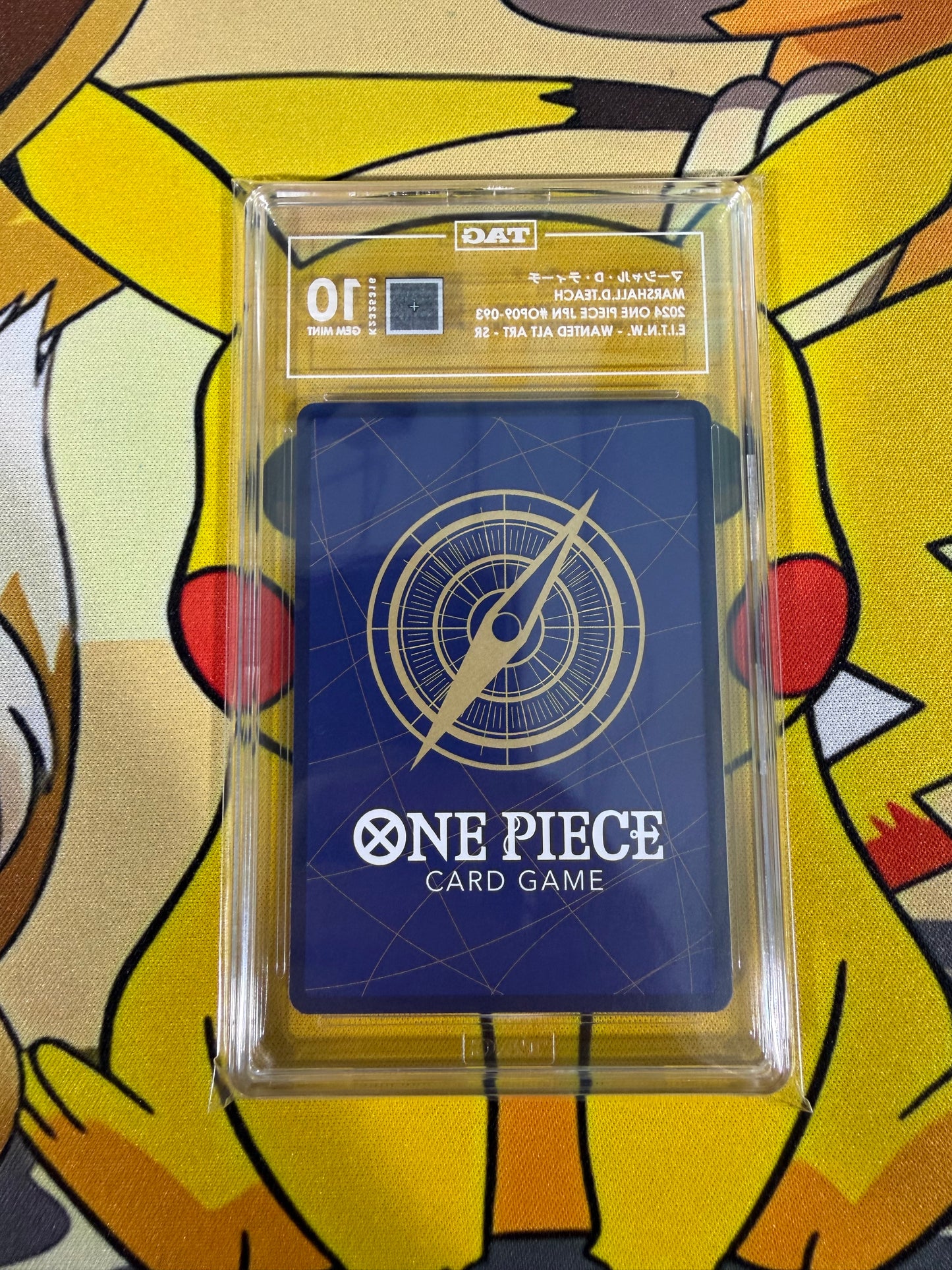 TAG 10 - Marshall D Teach - Wanted SP - OP09-093 - Japanese OP09