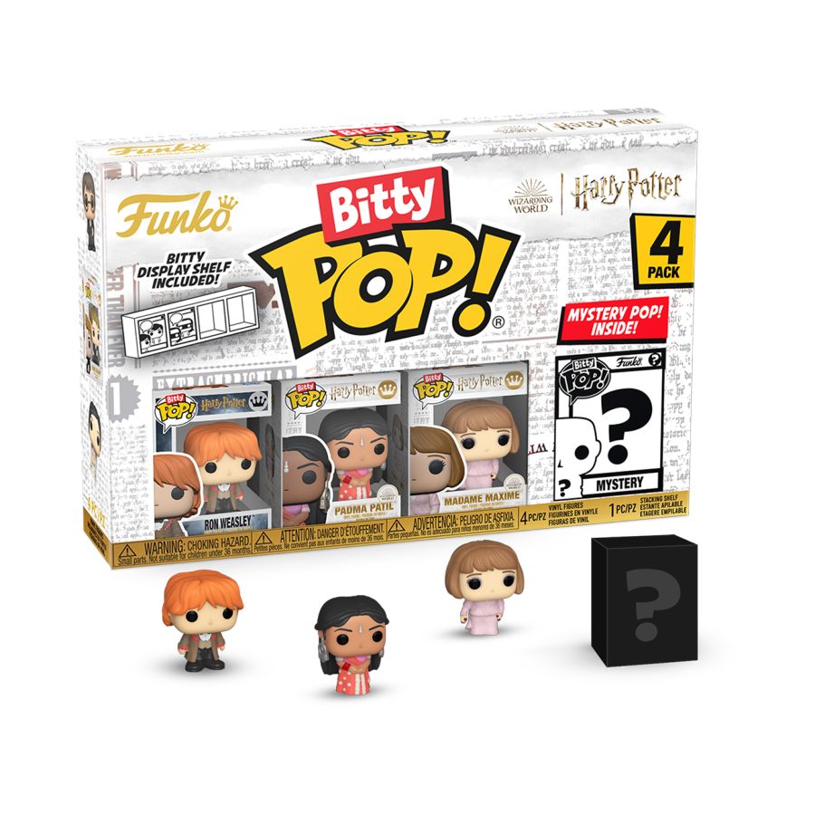 Harry Potter: Goblet of Fire – Ron Bitty Pop! 4-Pack