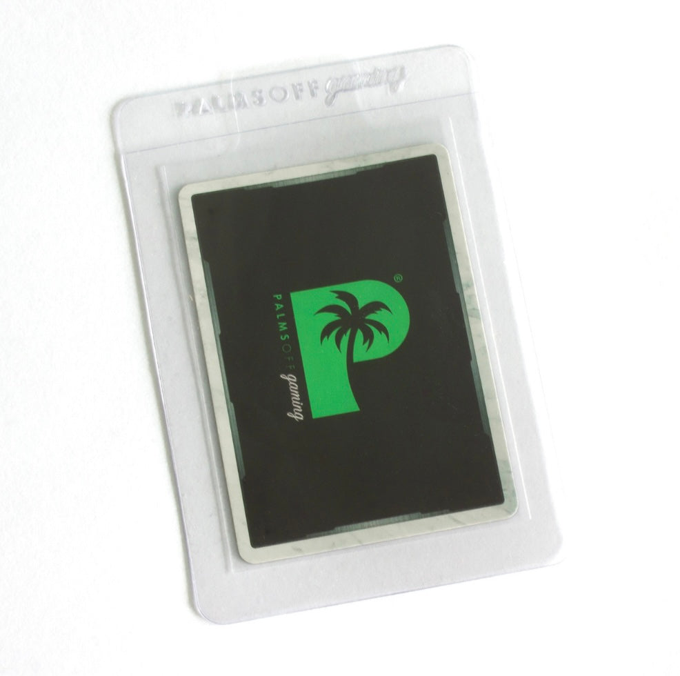 Palms Off Gaming Tag Sleeves - Standard Size - 100pc