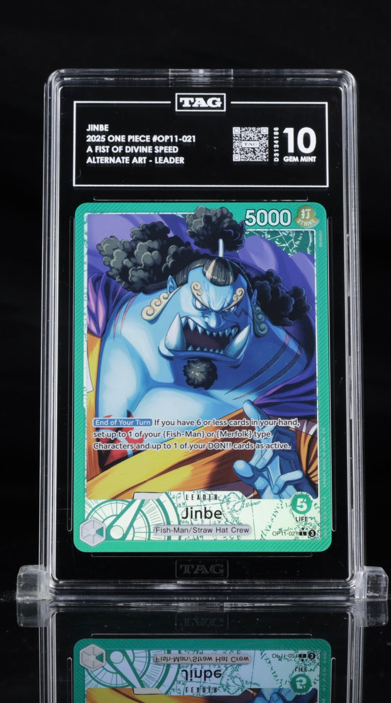 Jinbe - Alt Art Leader - #OP11-021 - English - TAG 10