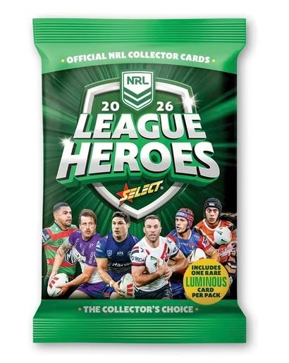 NRL League Heroes Booster Pack