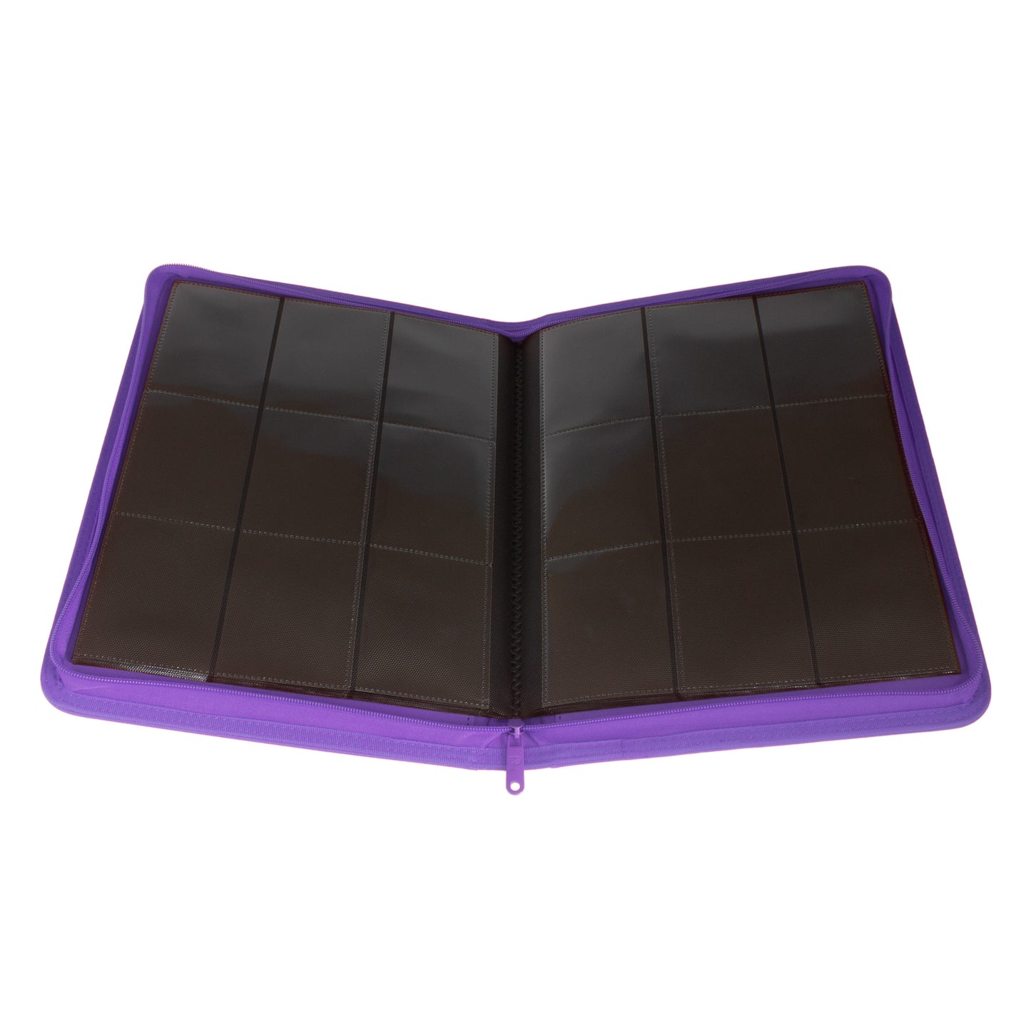 Palms Off Gaming Collector Series 9 Pocket Zip Binder - 360 Slots - PURPLE