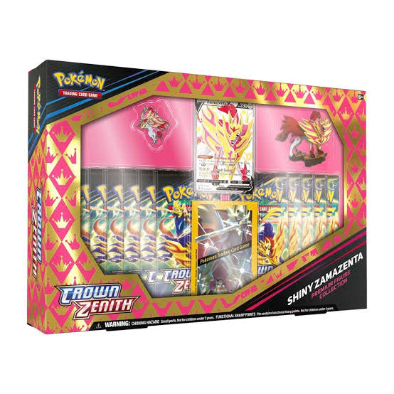 Crown Zenith - Shiny Zamazenta Premium Figure Collection Box