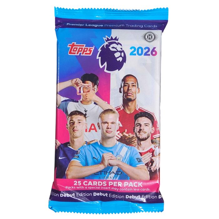 2026 Topps Premier League EPL Soccer Hobby BOOSTER PACK