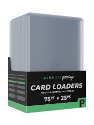 Palms Off Gaming - 75pt Top Loaders - 25 Pack