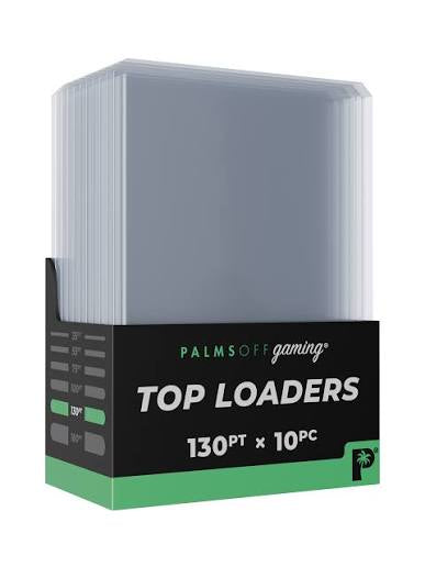 Palms Off Gaming - 130pt Top Loaders - 10 Pack