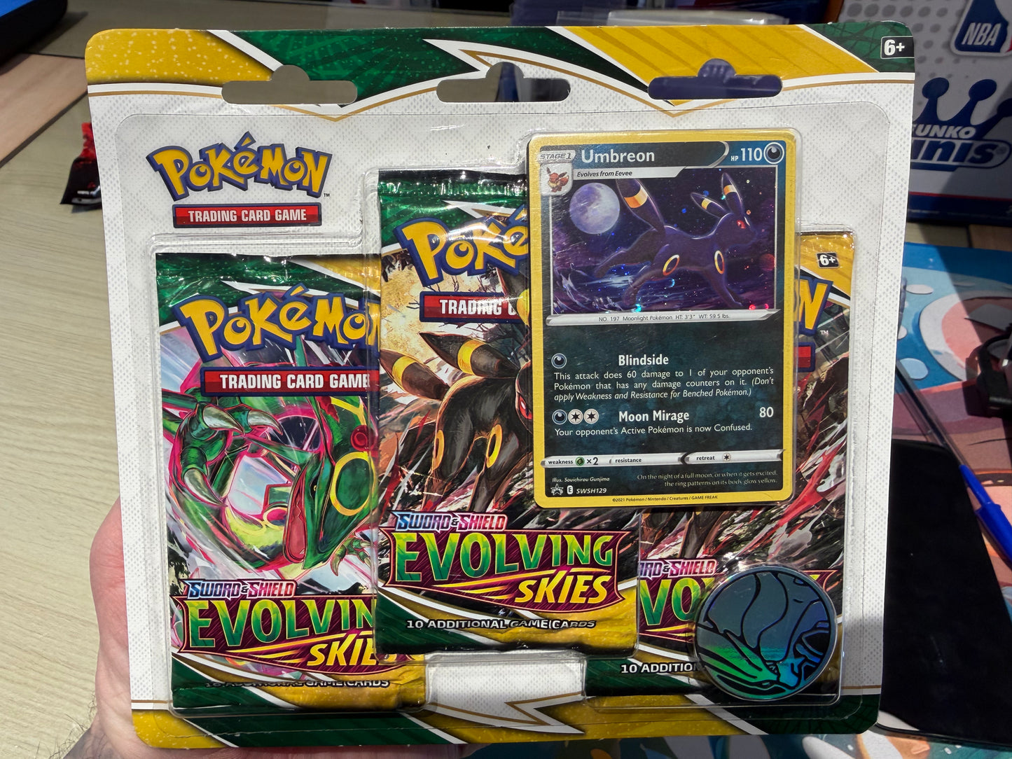 Evolving Skies Triple Blister Pack
