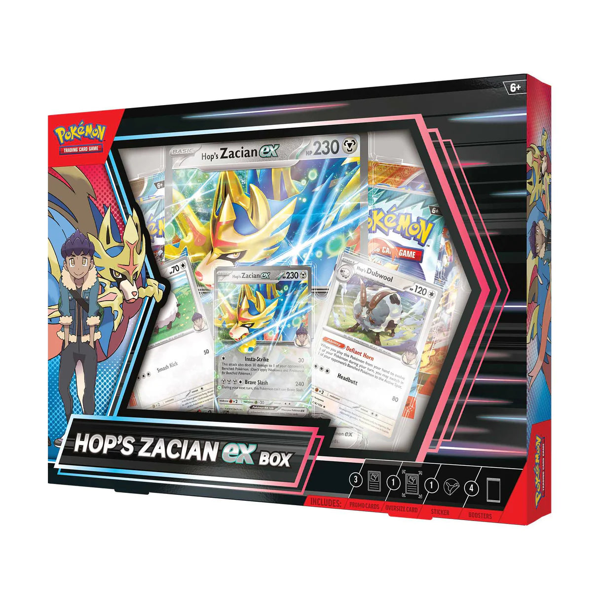 Hop’s Zacian EX Collection Box