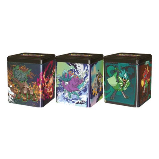 Stacking Tin - Treasures of Ruin/Paradox Pokemon/Ogerpon (1 x Tin - Assorted)