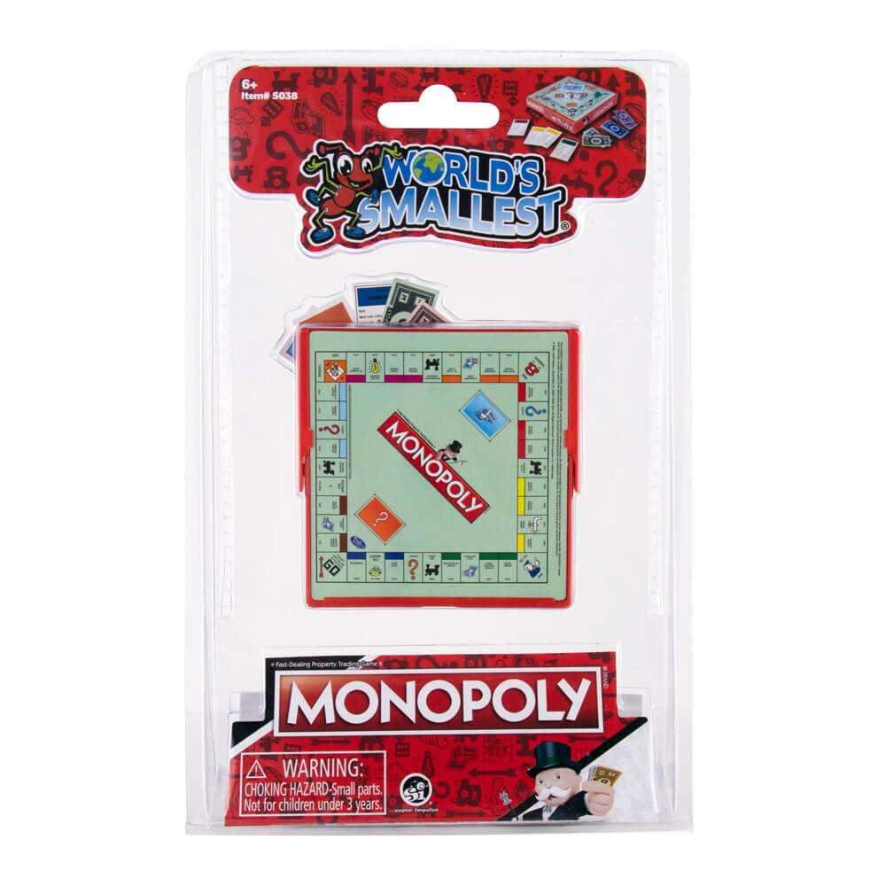 WORLD'S SMALLEST MONOPOLY