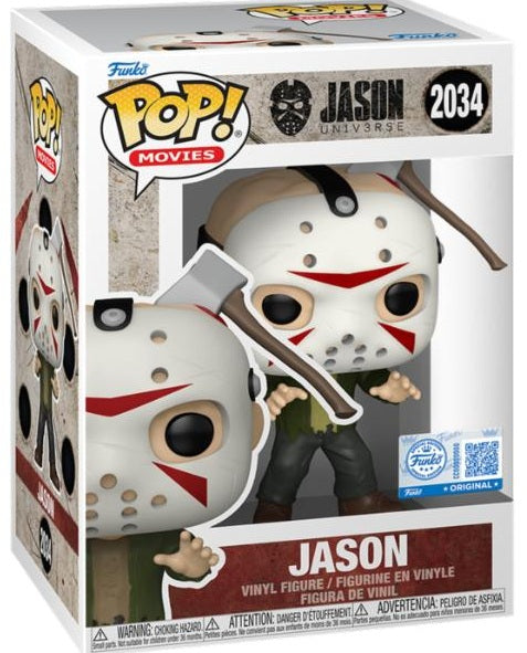 Jason Universe - Jason Voorhees W/Axe Face Pop