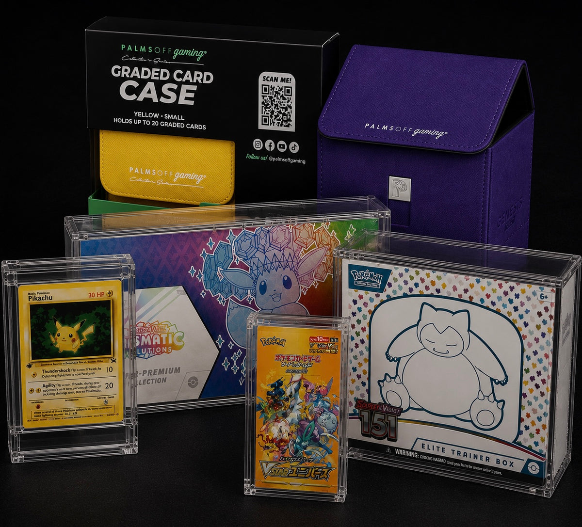 Acrylic's, Card Stands, Mag-Lock Cases & Deck Boxes