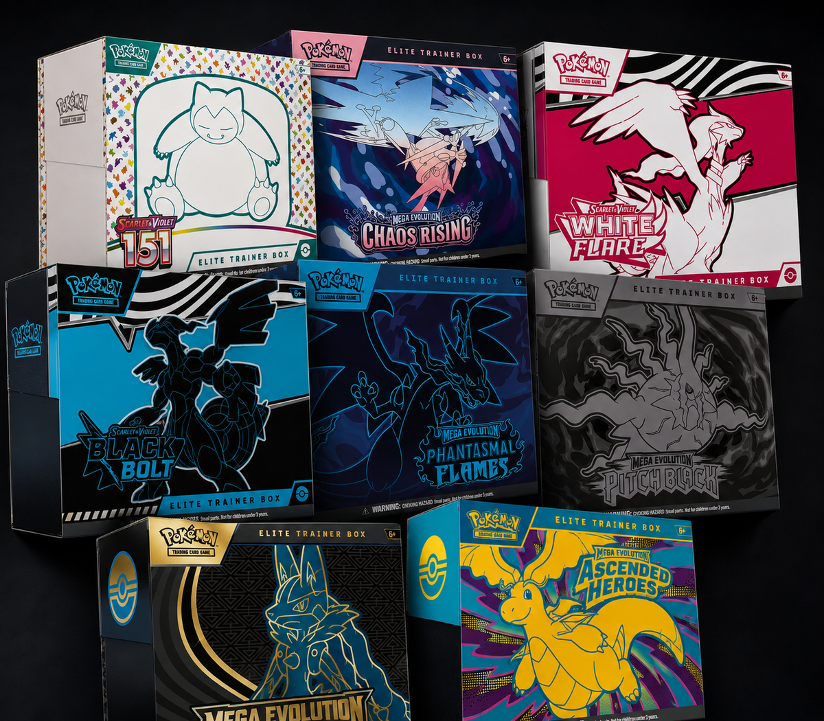 Elite Trainer Boxes & UPC’s