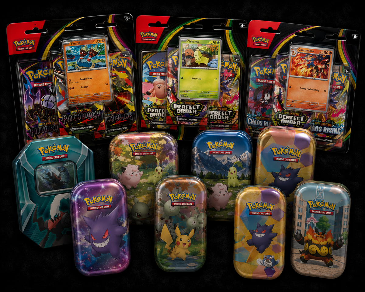 Collection Tins, Mini Tins & Blisters