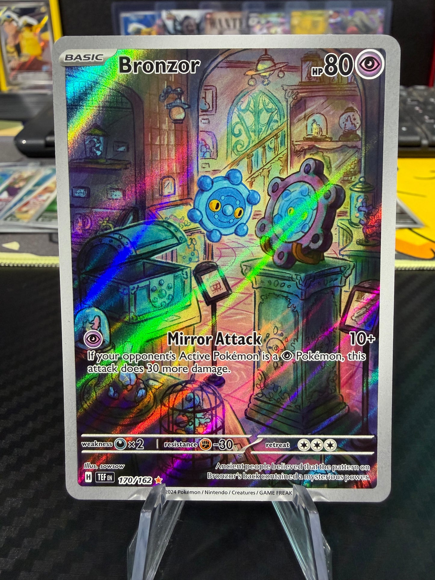 Bronzor - 170/162 - Illustration Rare - Temporal Forces