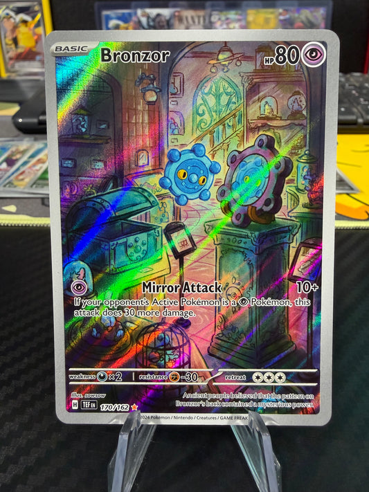 Bronzor - 170/162 - Illustration Rare - Temporal Forces