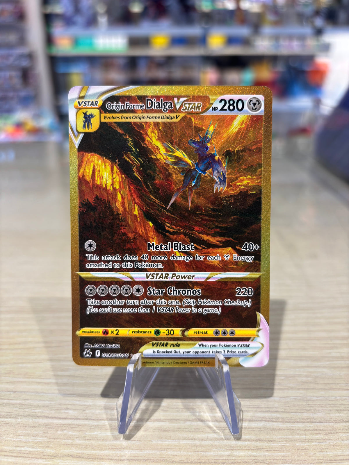 Origin Forme Dialga Vstar - GG68/GG70 - Crown Zenith