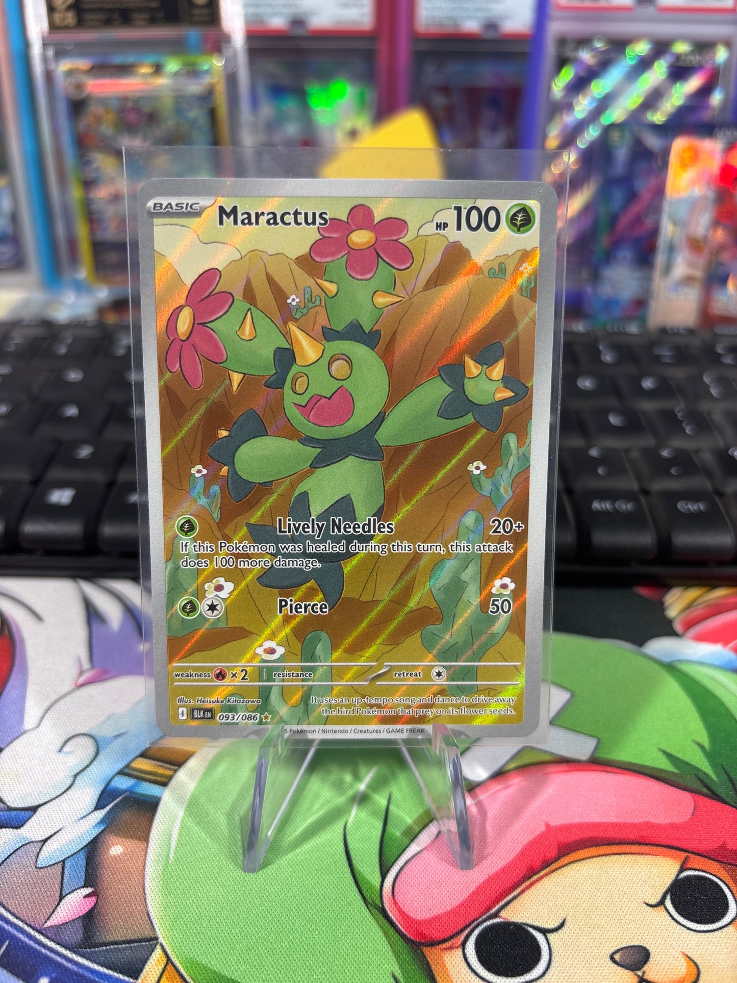 Maractus - 93 - Illustration Rare - Black Bolt - NM