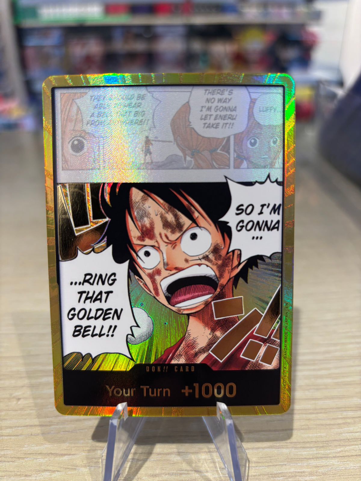 Monkey D. Luffy Golden Bell DON!! - Adventure on Kami’s Island