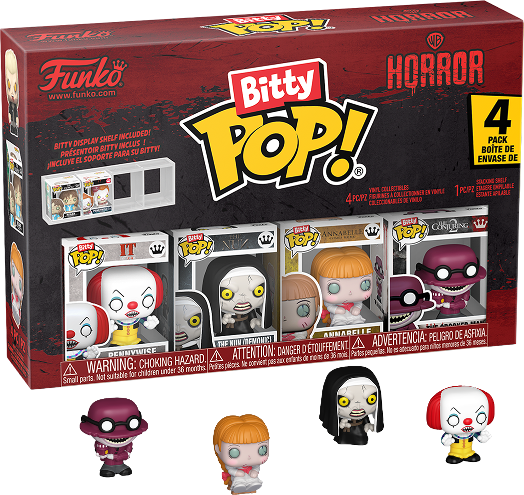 Horror - Pennywise Bitty Pop 4 Pk