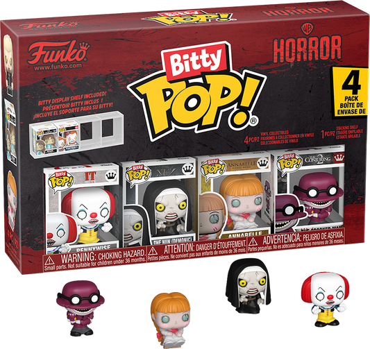 Horror - Pennywise Bitty Pop 4 Pk