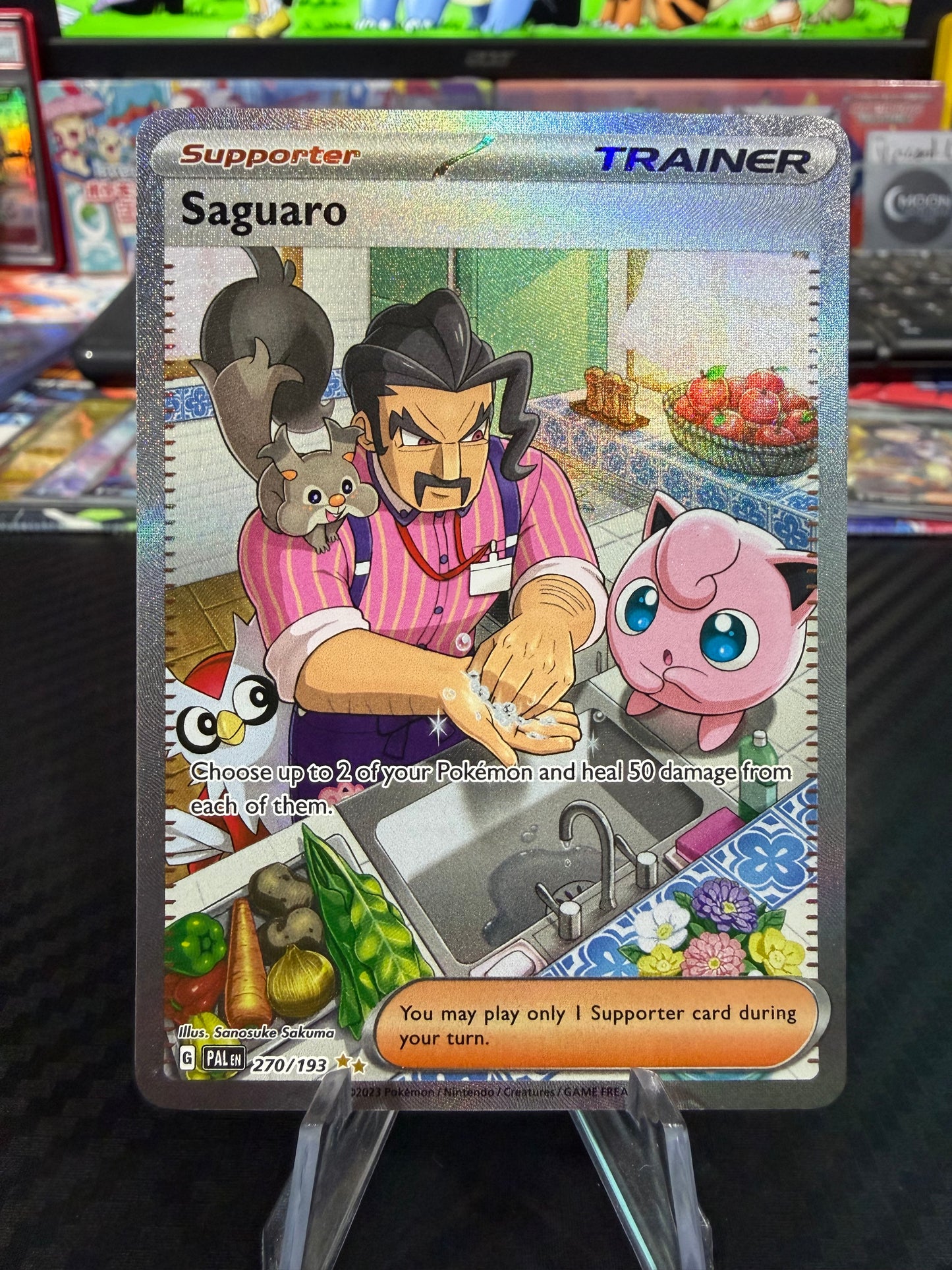 Saguaro - 270/193 - Special Illustration Rare - Paldea Evolved - NM