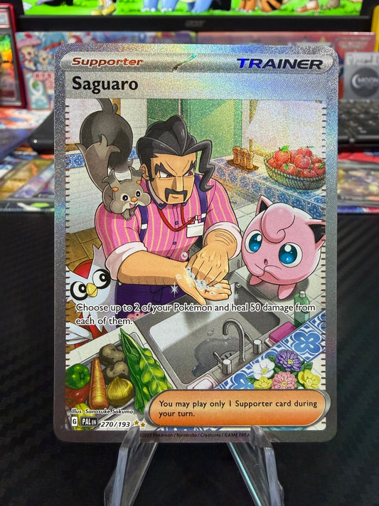 Saguaro - 270/193 - Special Illustration Rare - Paldea Evolved - NM
