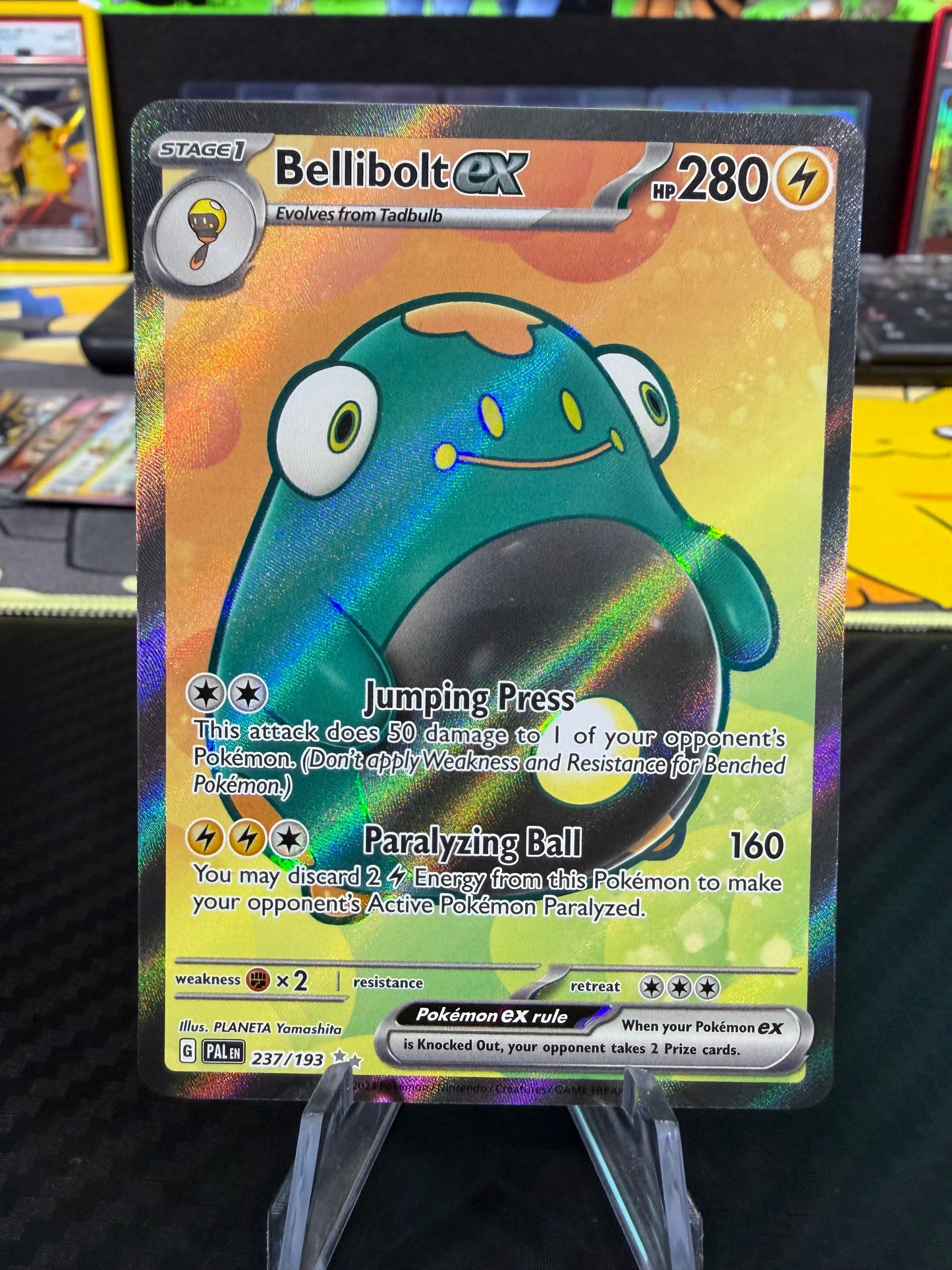 Bellibolt Ex - 237/193 - Full Art - Paldea Evolved