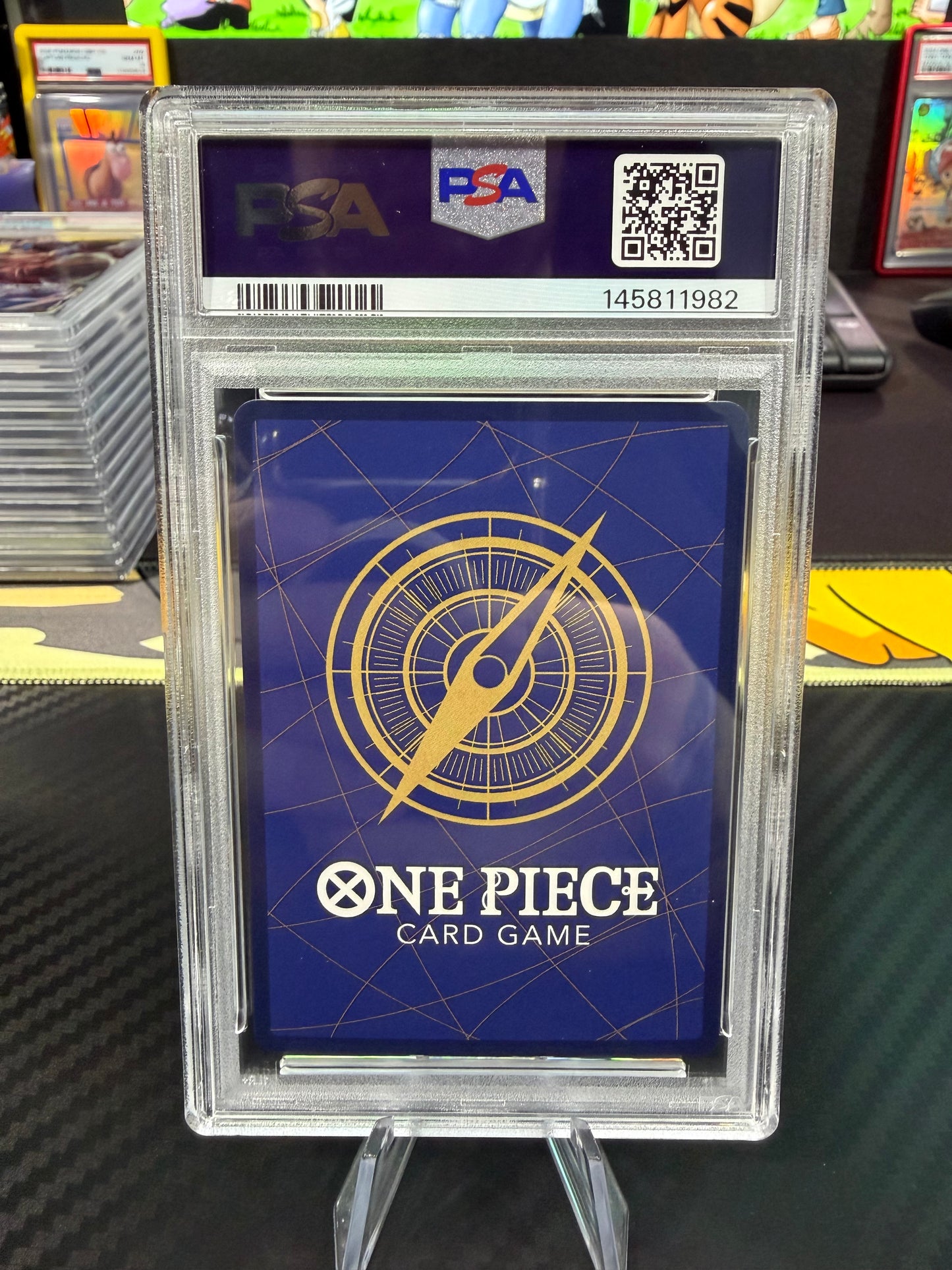 PSA 10 - Monkey D Luffy - SEC - OP10-118 - One Piece OP10 Japanese