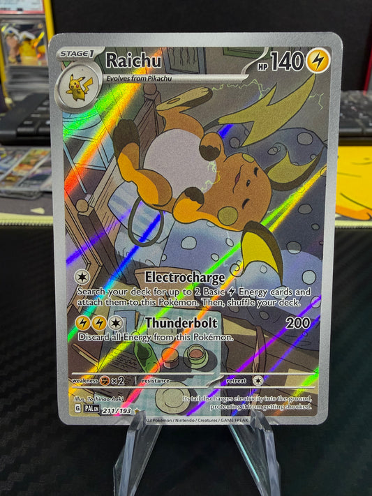 Raichu - 211/193 - Illustration Rare - Paldea Evolved