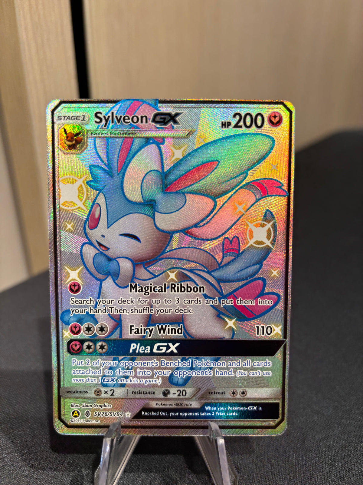 Sylveon GX - SV76/SV94 - Sun & Moon Hidden Fates