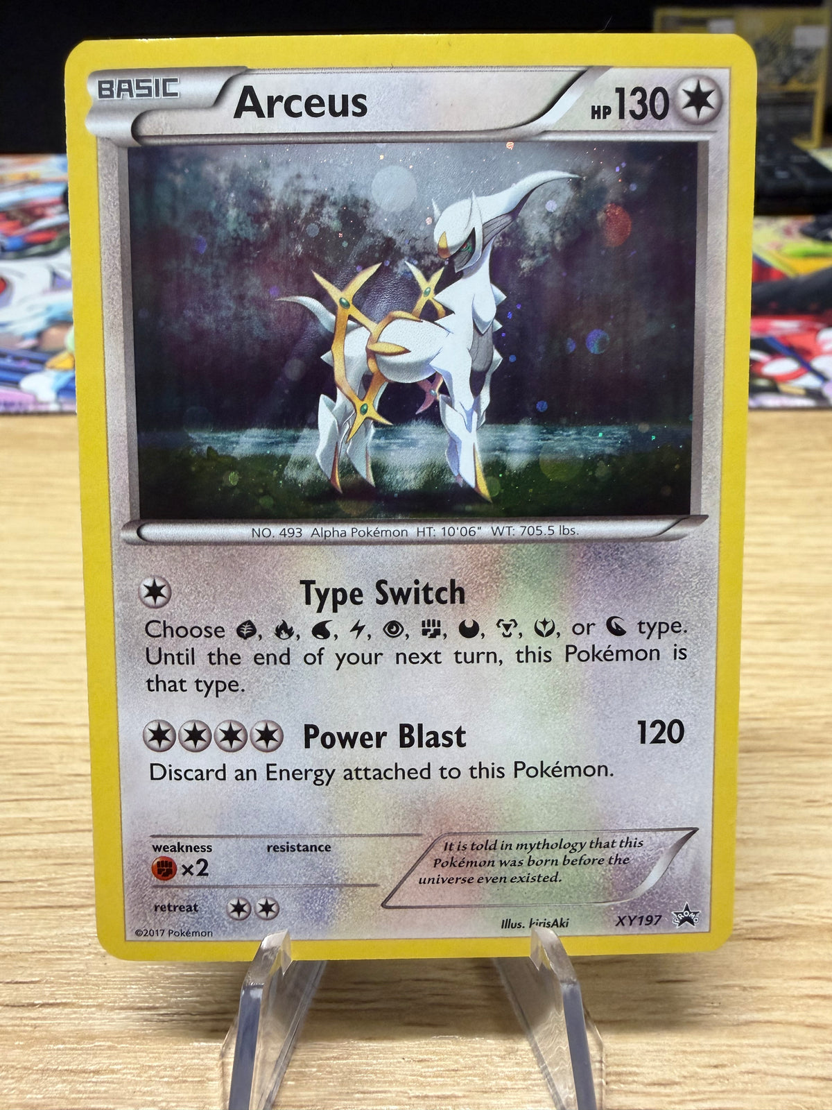 Arceus - Cosmo Holo Promo - XY197