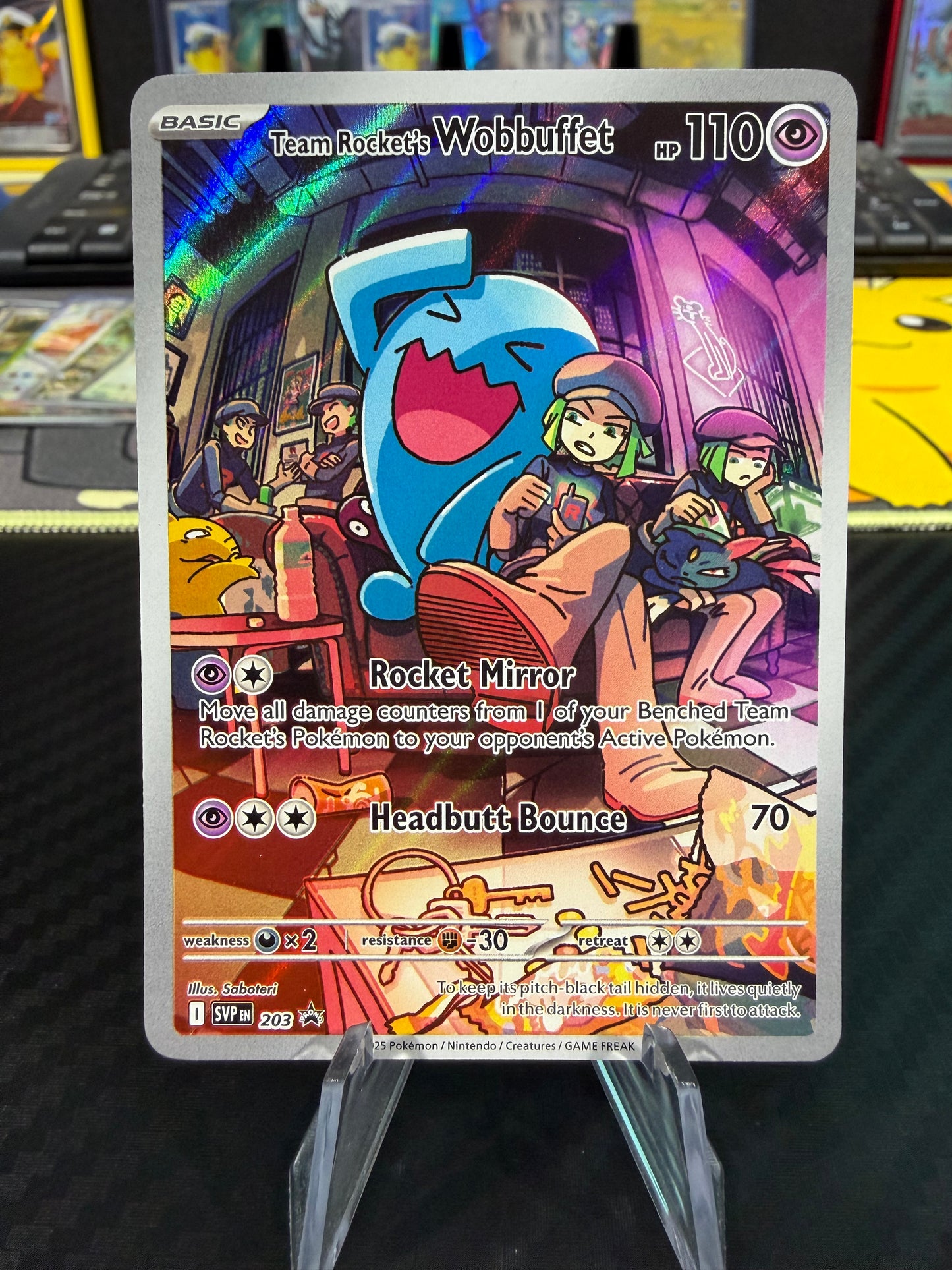 Team Rocket’s Wobbuffet - Black Star Promo - Scarlet & Violet