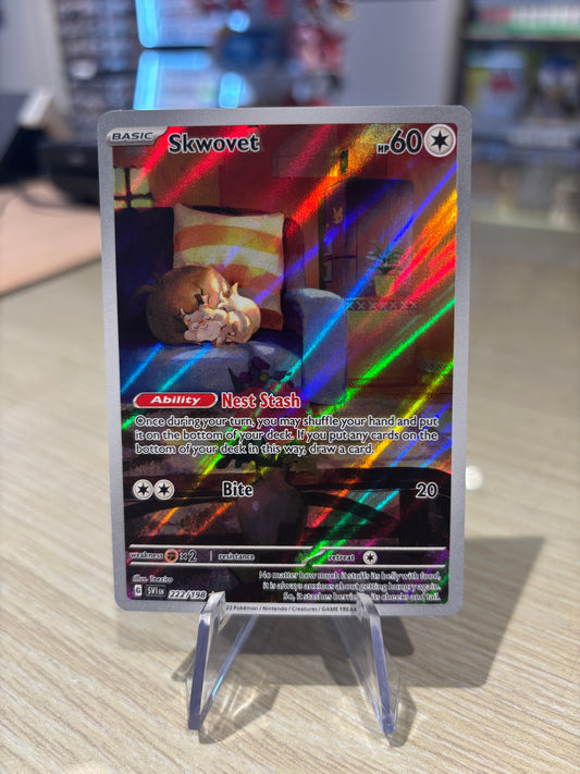 Skwovet - 222/198 - Scarlet & Violet Base Set