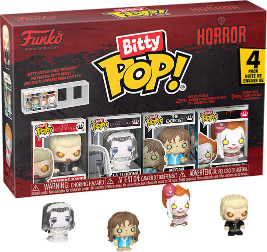 Horror - David Bitty Pop 4 Pk