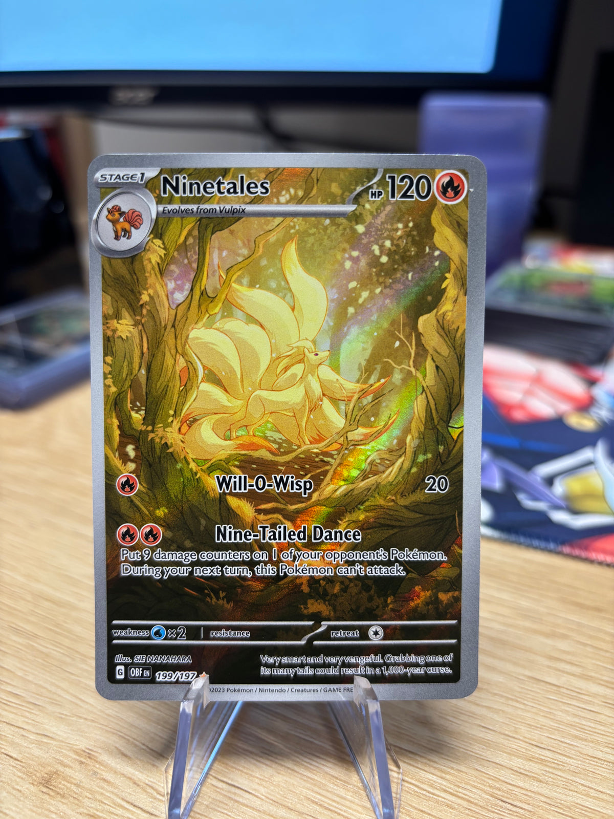 Ninetales - 199/197 - Obsidian Flames