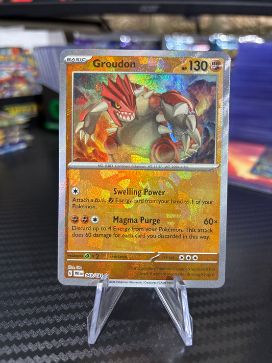 Groudon [Masterball] #49 - Prismatic Evolutions