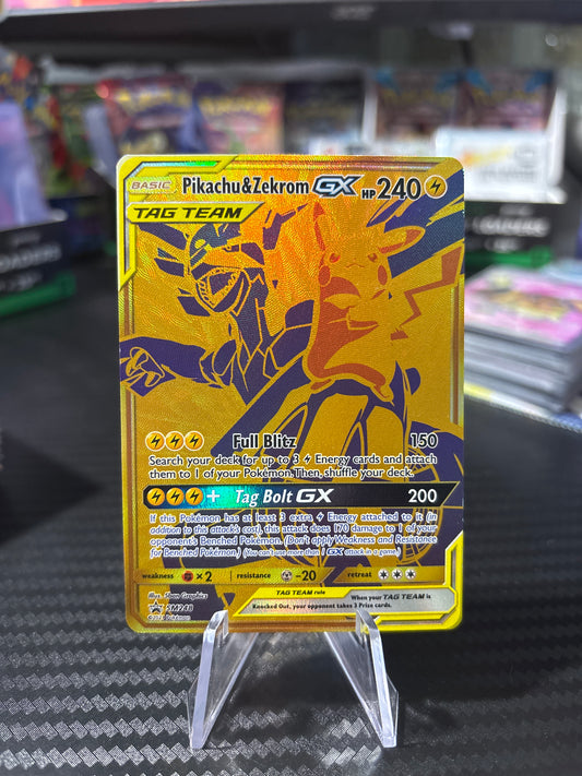 Pikachu & Zekrom GX Tag Team Promo #SM248