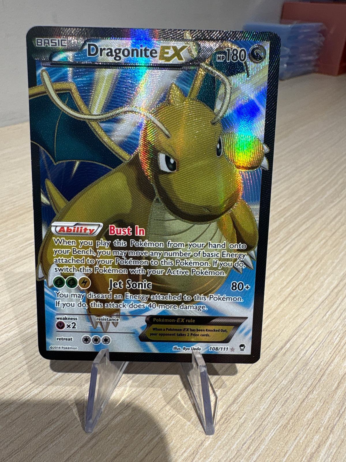 Dragonite Ex - 108/111 - Furious Fists