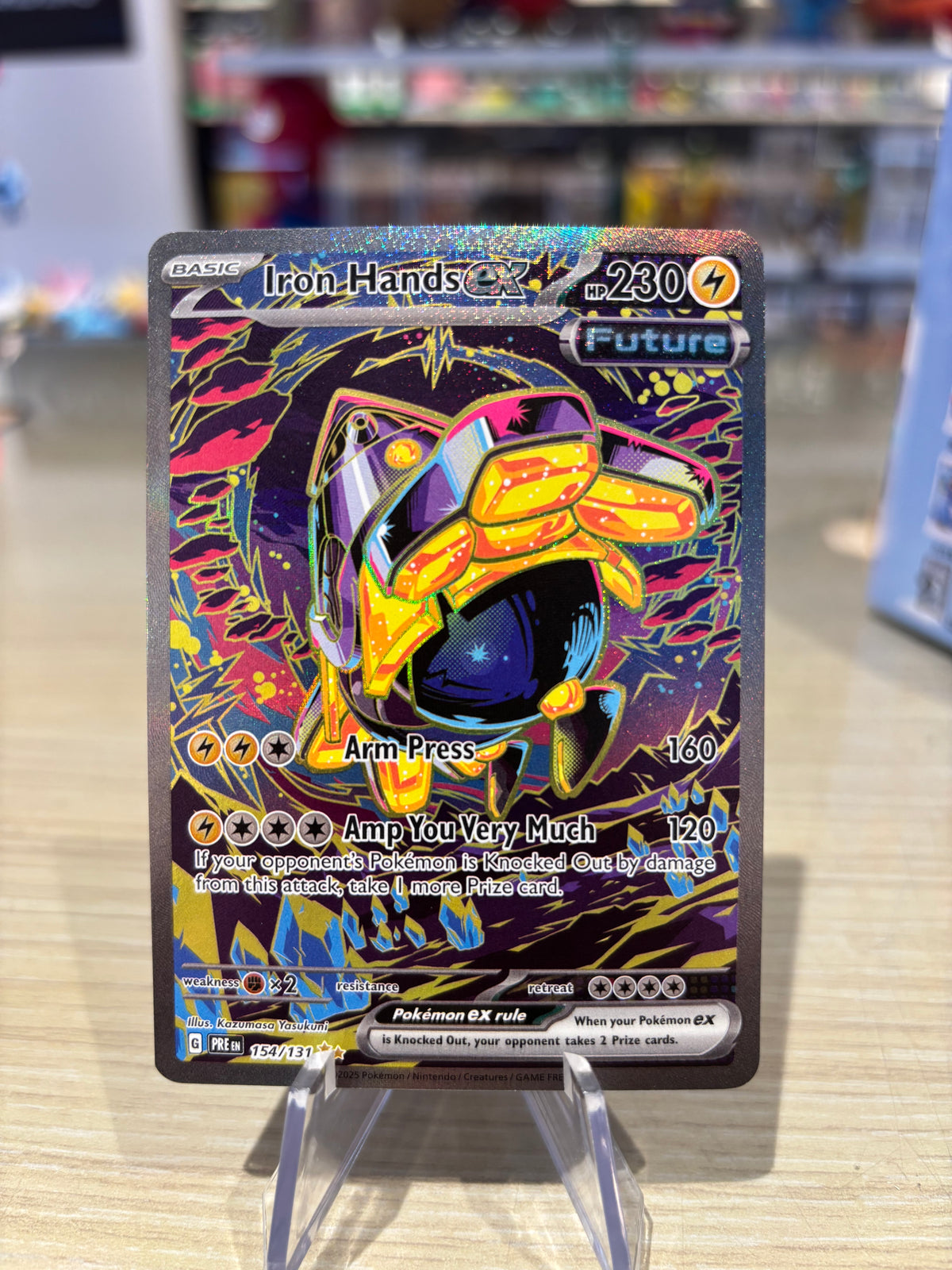 Iron Hands EX - 154/131 - Prismatic Evolutions