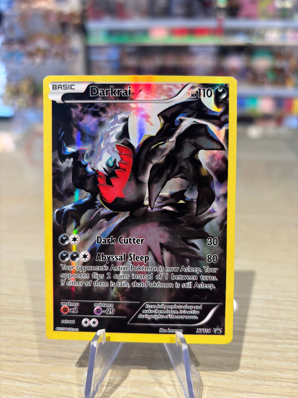Darkrai - XY114 - XY Black Star Promo