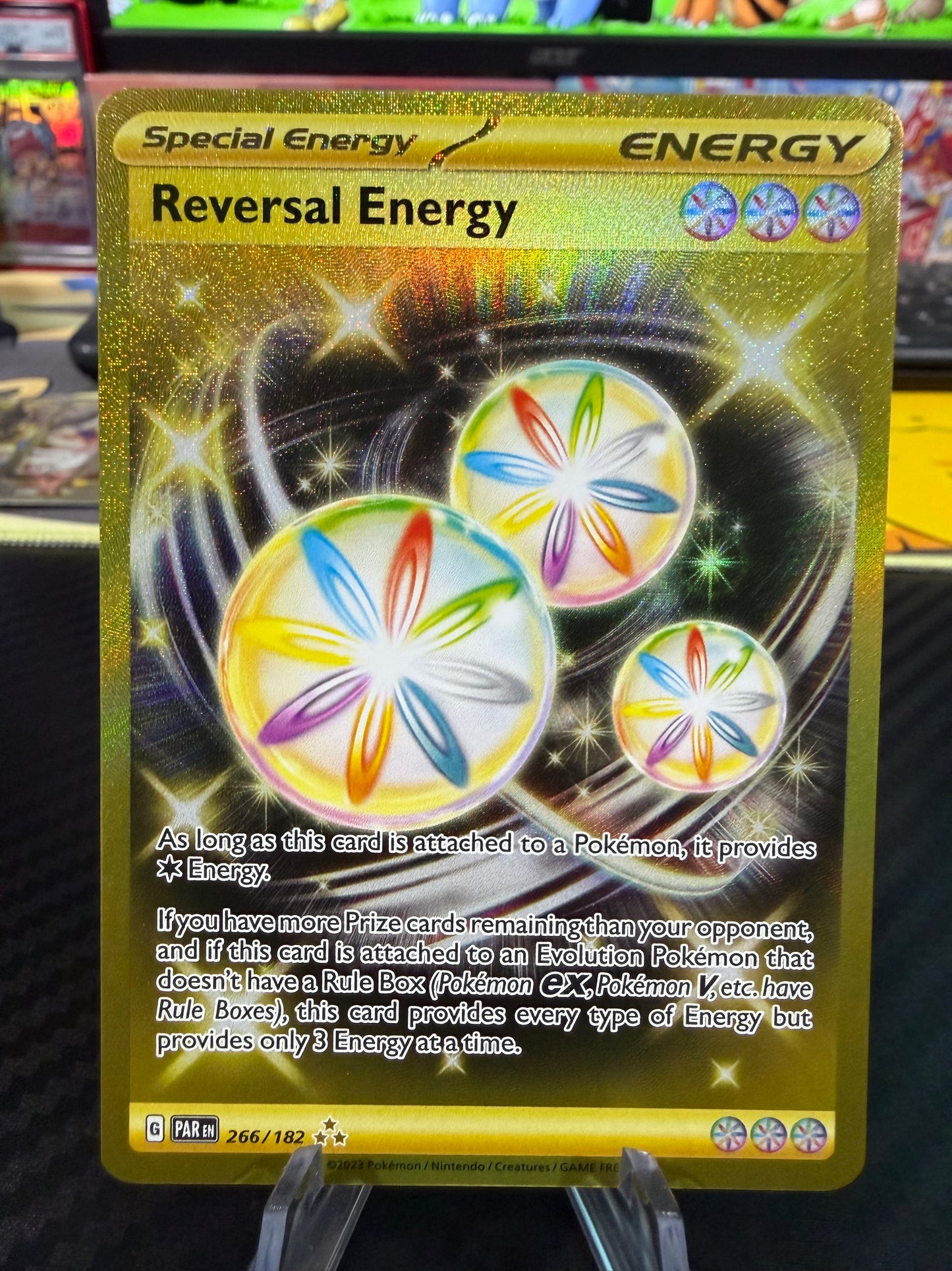 Reversal Energy - 266/182 - Hyper Rare - Paradox Rift - NM