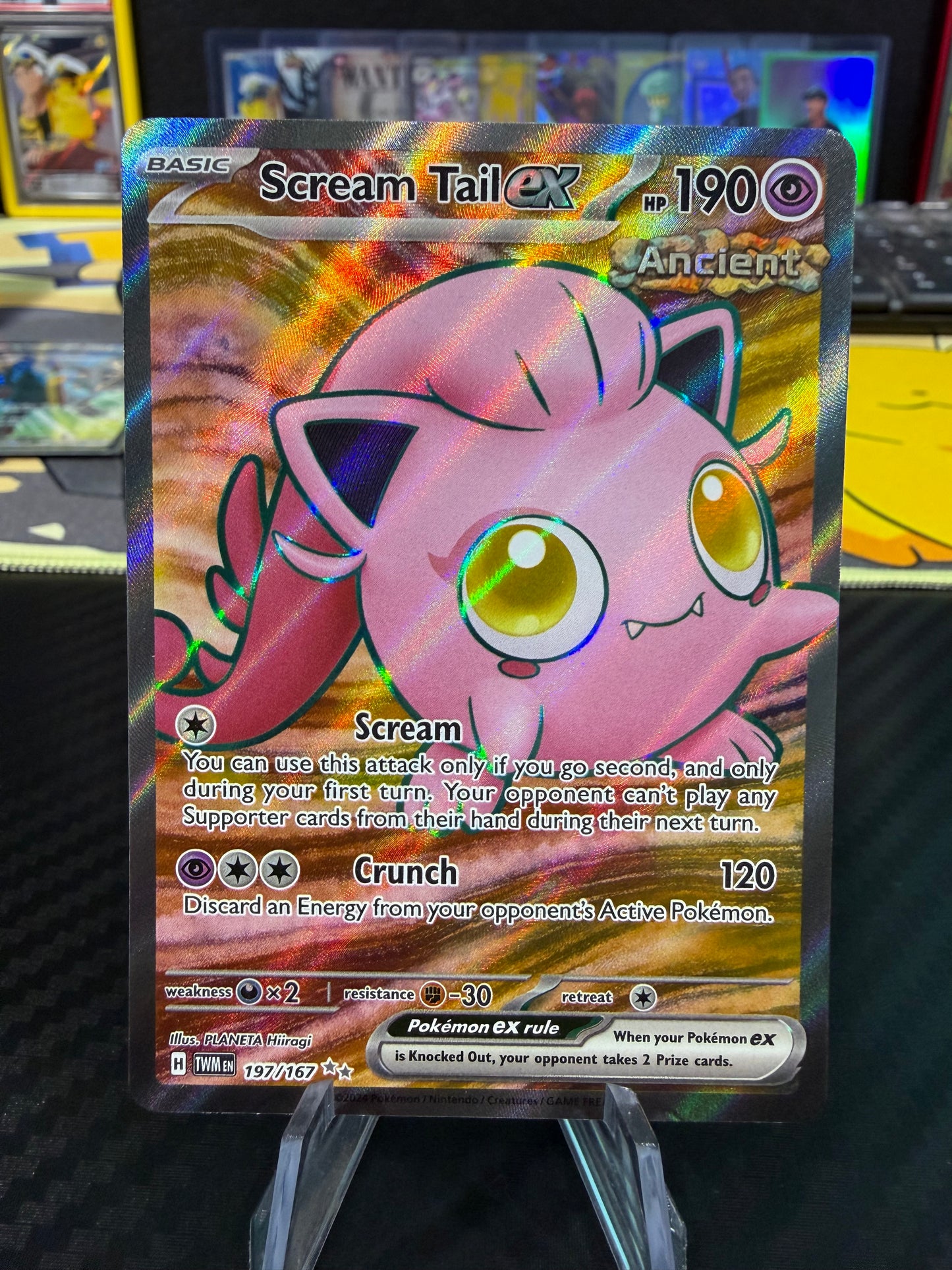 Scream Tail Ex - 197/167 - Full Art - Twilight Masquerade