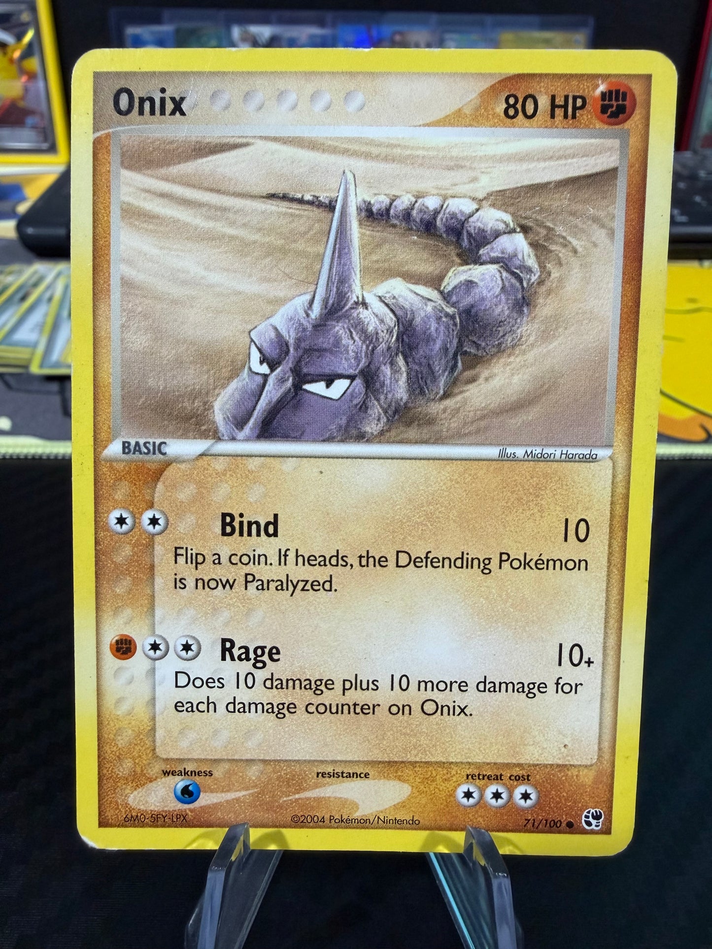 Onix - 71/100 - Pokemon Sandstorm - MP/HP