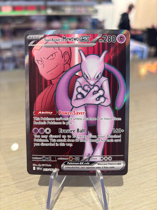 Team Rocket’s Mewtwo ex - 213/182 - Destined Rivals